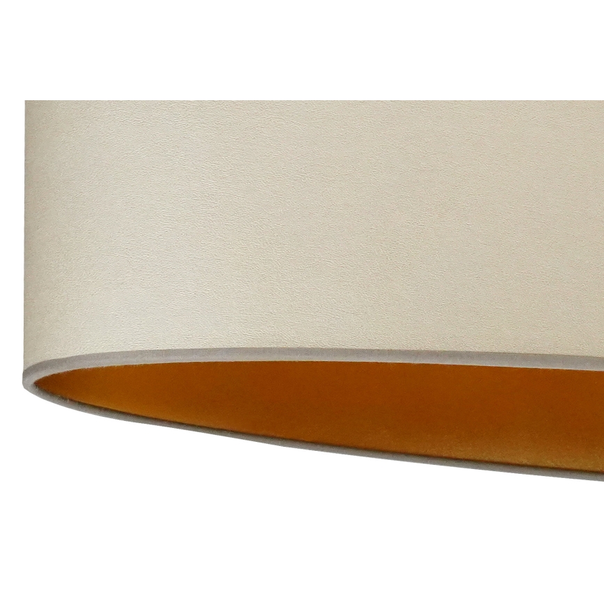 Duolla - Lestenec OVAL VEGAN 2xE27/15W/230V bež