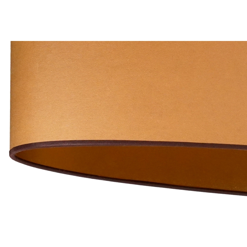 Duolla - Lestenec OVAL VEGAN 2xE27/15W/230V rjava