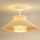 Duolla - Lestenec RIO RATTAN 1xE27/15W/230V pr. 45 cm bež/ratan