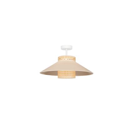 Duolla - Lestenec RIO RATTAN 1xE27/15W/230V pr. 45 cm bež/ratan