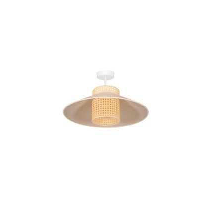 Duolla - Lestenec RIO RATTAN 1xE27/15W/230V pr. 45 cm bež/ratan