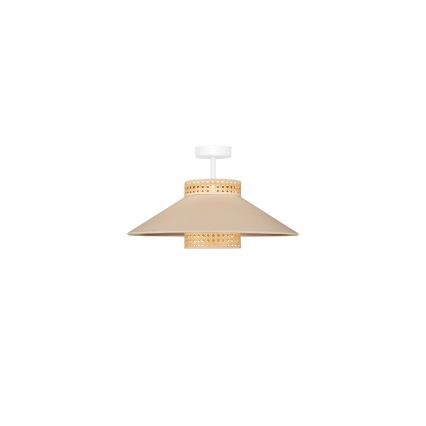 Duolla - Lestenec RIO RATTAN 1xE27/15W/230V pr. 45 cm bež/ratan