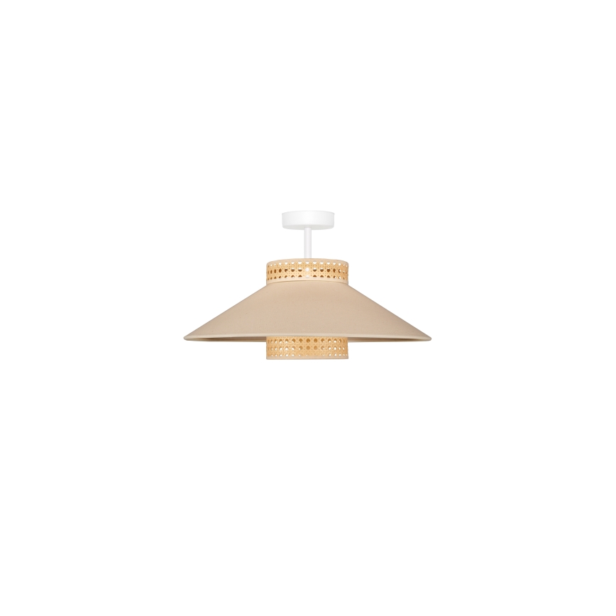 Duolla - Lestenec RIO RATTAN 1xE27/15W/230V pr. 45 cm bež/ratan