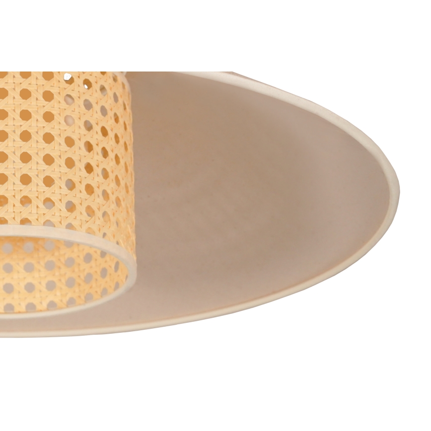 Duolla - Lestenec RIO RATTAN 1xE27/15W/230V pr. 45 cm bež/ratan