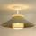 Duolla - Lestenec RIO RATTAN 1xE27/15W/230V pr. 45 cm zelena/ratan