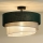 Duolla - Lestenec TRIO 1xE27/15W/230V pr. 45 cm zelena/siva/bela