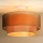 Duolla - Lestenec WOOD BOHO 1xE27/15W/230V pr. 45 cm baker/bež