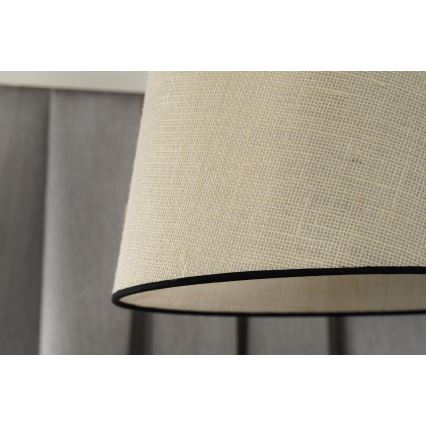 Duolla - Lestenec YUTE 1xE27/15W/230V pr. 38 cm siva/črna
