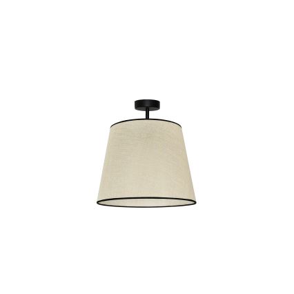 Duolla - Lestenec YUTE 1xE27/15W/230V pr. 38 cm siva/črna