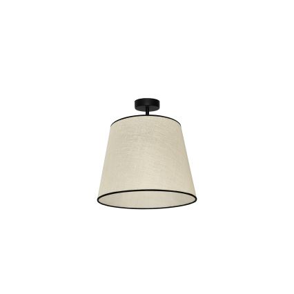 Duolla - Lestenec YUTE 1xE27/15W/230V pr. 38 cm siva/črna