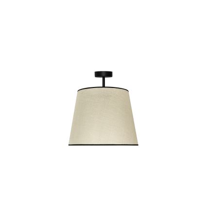 Duolla - Lestenec YUTE 1xE27/15W/230V pr. 38 cm siva/črna