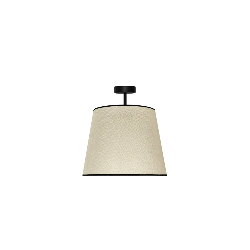 Duolla - Lestenec YUTE 1xE27/15W/230V pr. 38 cm siva/črna