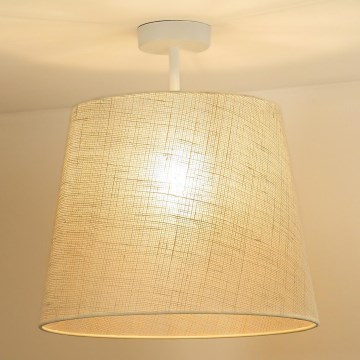 Duolla - Lestenec YUTE 1xE27/15W/230V pr. 38 cm siva