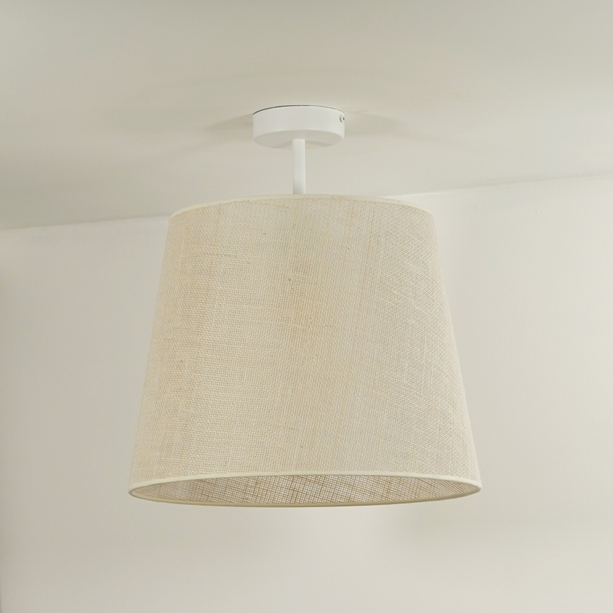 Duolla - Lestenec YUTE 1xE27/15W/230V pr. 38 cm siva