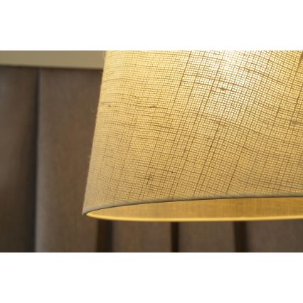 Duolla - Lestenec YUTE 1xE27/15W/230V pr. 38 cm siva