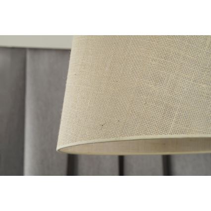Duolla - Lestenec YUTE 1xE27/15W/230V pr. 38 cm siva