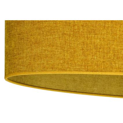 Duolla - Nadgradni lestenec OVAL 2xE27/15W/230V rjava