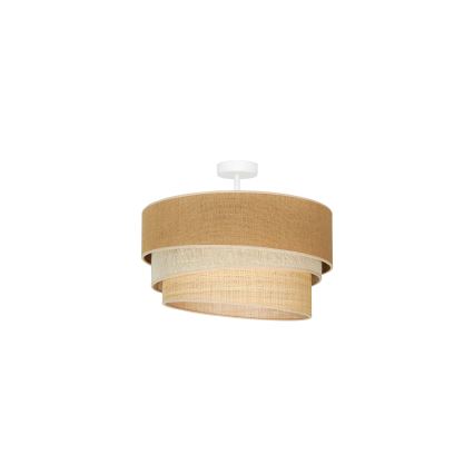 Duolla - Nadgradni lestenec YUTE TRIO 1xE27/15W/230V pr. 45 cm rjava/siva/bež