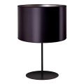 Duolla - Namizna svetilka CANNES 1xE14/15W/230V pr. 20 cm črna/srebrna