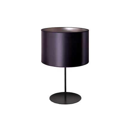 Duolla - Namizna svetilka CANNES 1xE14/15W/230V pr. 20 cm črna/srebrna