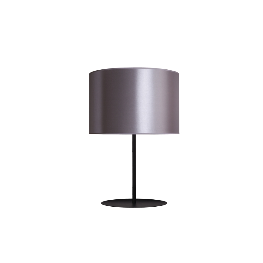 Duolla - Namizna svetilka CANNES 1xE14/15W/230V pr. 20 cm srebrna/baker/črna