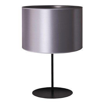 Duolla - Namizna svetilka CANNES 1xE14/15W/230V pr. 20 cm srebrna/črna