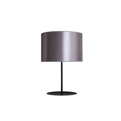 Duolla - Namizna svetilka CANNES 1xE14/15W/230V pr. 20 cm srebrna/črna