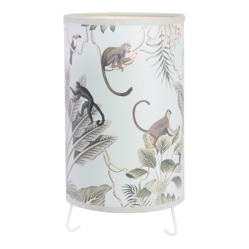 Duolla - Namizna svetilka MONKEYS 1xE14/15W/230V pr. 12,5 cm