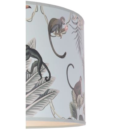 Duolla - Namizna svetilka MONKEYS 1xE14/15W/230V pr. 12,5 cm