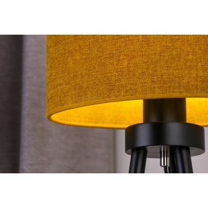 Duolla - Namizna svetilka OVAL 1xE27/15W/230V pr. 30 cm rjava
