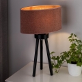 Duolla - Namizna svetilka OVAL 1xE27/15W/230V pr. 30 cm roza