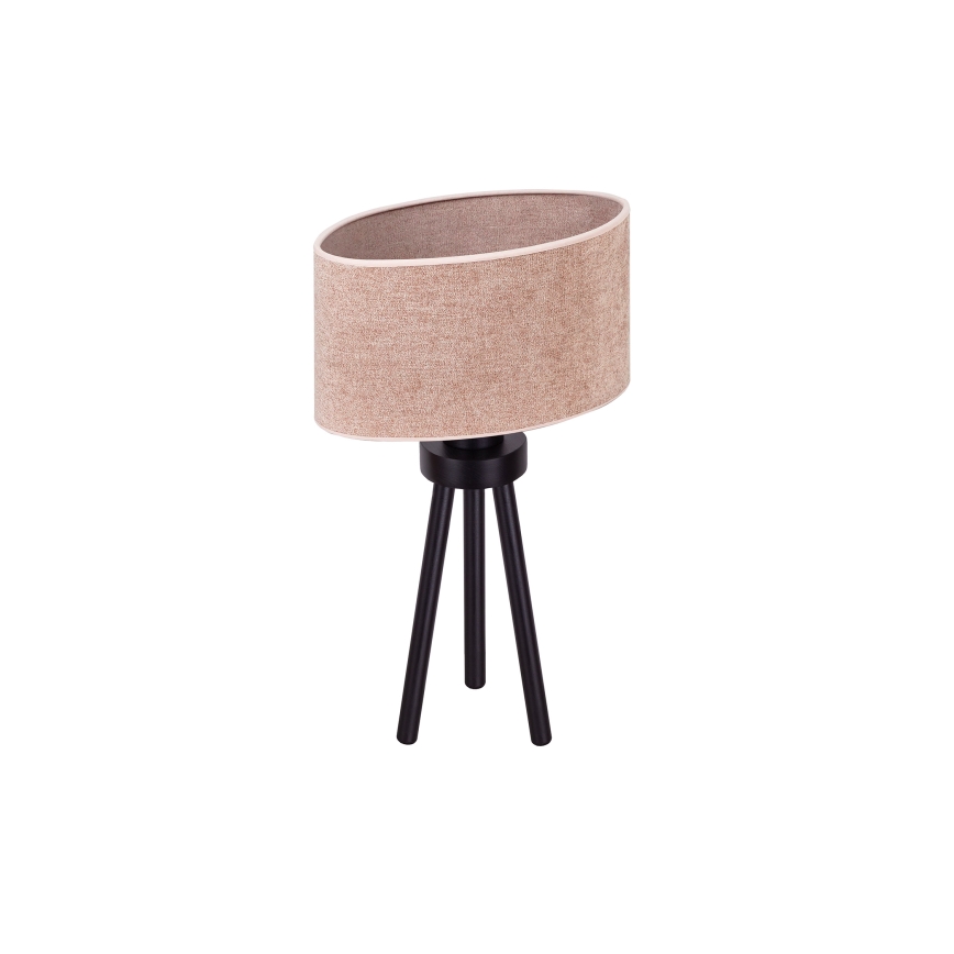 Duolla - Namizna svetilka OVAL 1xE27/15W/230V pr. 30 cm roza