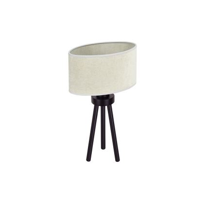 Duolla - Namizna svetilka OVAL 1xE27/15W/230V pr. 30 cm siva