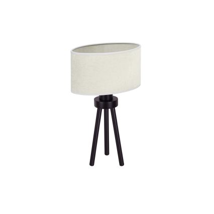 Duolla - Namizna svetilka OVAL 1xE27/15W/230V pr. 30 cm siva