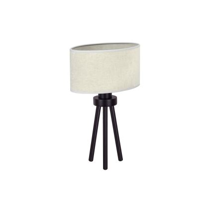 Duolla - Namizna svetilka OVAL 1xE27/15W/230V pr. 30 cm siva