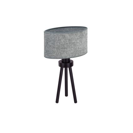 Duolla - Namizna svetilka OVAL 1xE27/15W/230V pr. 30 cm siva