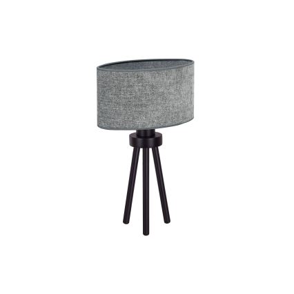 Duolla - Namizna svetilka OVAL 1xE27/15W/230V pr. 30 cm siva
