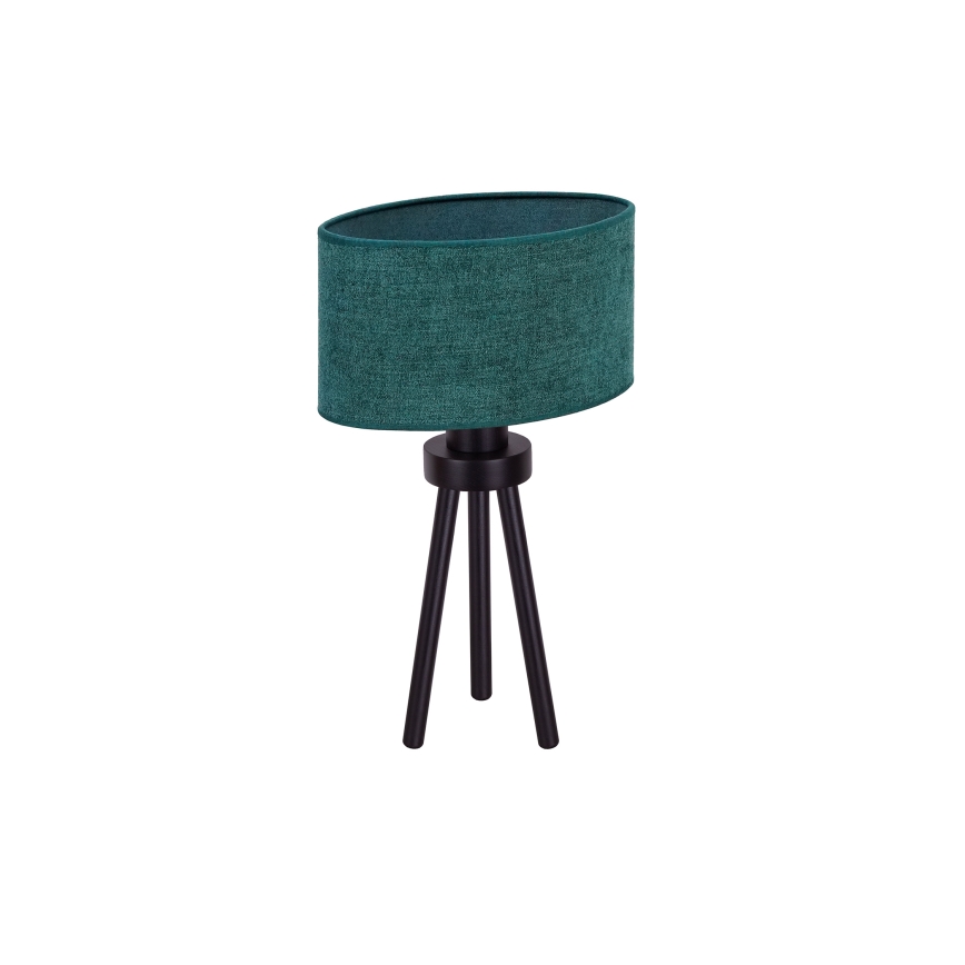 Duolla - Namizna svetilka OVAL 1xE27/15W/230V pr. 30 cm zelena