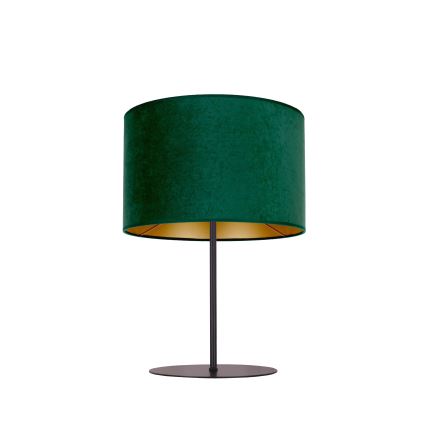 Duolla - Namizna svetilka ROLLER 1xE14/15W/230V pr. 20 cm temno zelena/zlata