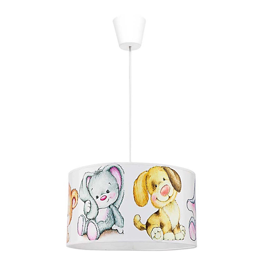 Duolla - Otroški lestenec na vrvici SWEET BEARS 1xE27/40W/230V pr. 35 cm