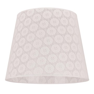 Duolla - Senčnik za lestenec CLASSIC L E27 pr. 38 cm bela