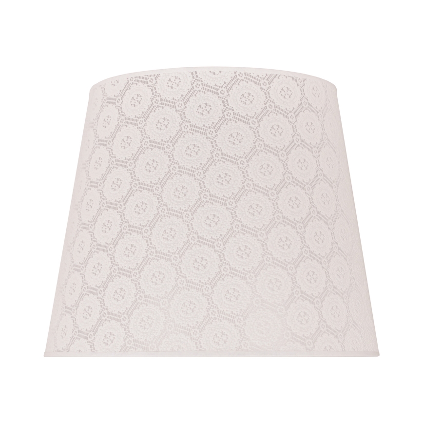 Duolla - Senčnik za lestenec CLASSIC L E27 pr. 38 cm bela