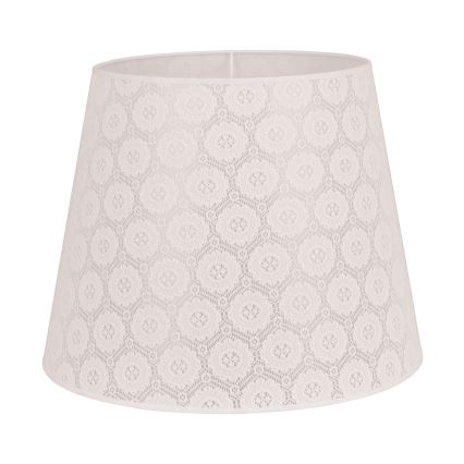 Duolla - Senčnik za lestenec CLASSIC L E27 pr. 38 cm bela