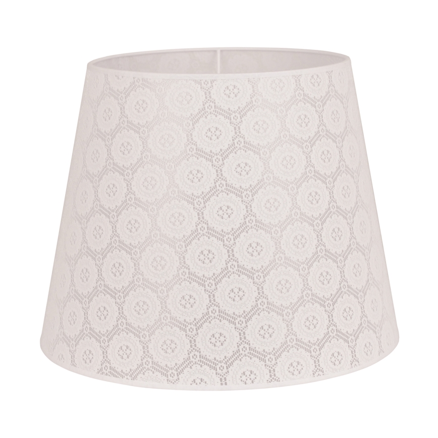 Duolla - Senčnik za lestenec CLASSIC L E27 pr. 38 cm bela