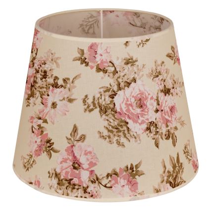 Duolla - Senčnik za lestenec CLASSIC L E27 pr. 38 cm vrtnica