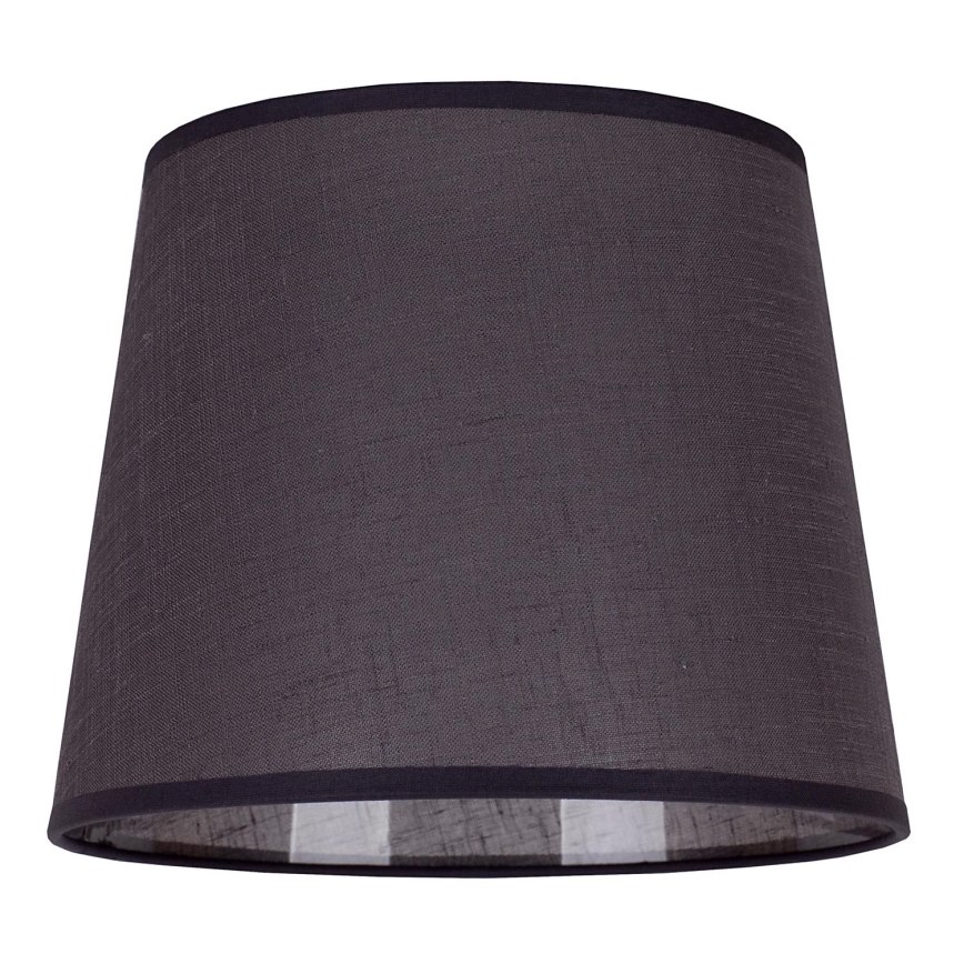 Duolla - Senčnik za namizno svetilko CLASSIC M E27 pr. 24 cm antracit