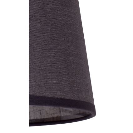 Duolla - Senčnik za namizno svetilko CLASSIC M E27 pr. 24 cm antracit