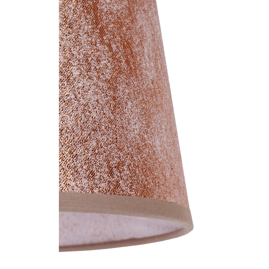 Duolla - Senčnik za namizno svetilko CLASSIC M E27 pr. 24 cm baker