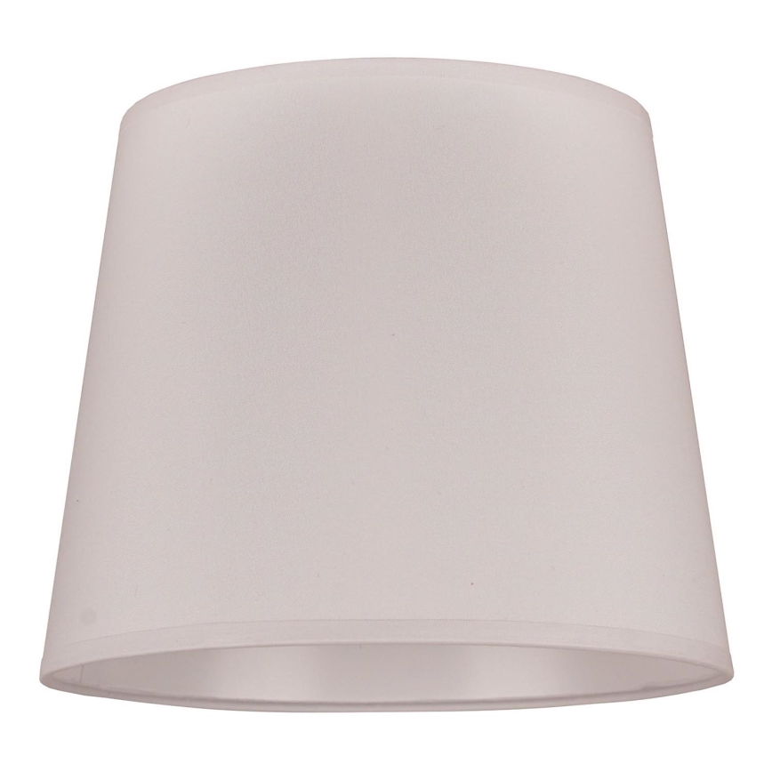 Duolla - Senčnik za namizno svetilko CLASSIC M E27 pr. 24 cm bela