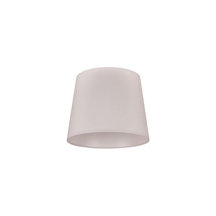 Duolla - Senčnik za namizno svetilko CLASSIC M E27 pr. 24 cm bela